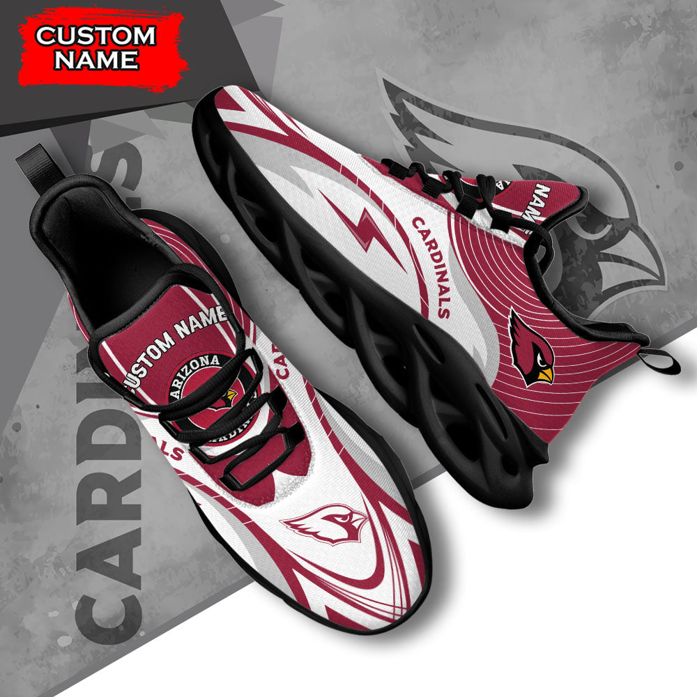 Ideafootwear Arizona Cardinals NFL Max Soul Shoes Sneakers For Men And Women