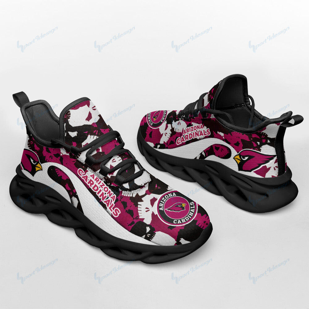 Ideafootwear Arizona Cardinals NFL Max Soul Shoes Sneakers For Men And Women