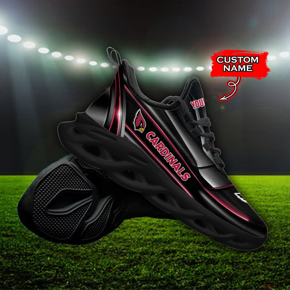 Ideafootwear Arizona Cardinals NFL Max Soul Shoes Sneakers For Men And Women