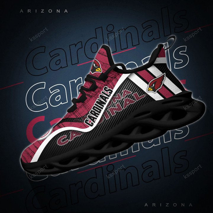 Ideafootwear Arizona Cardinals NFL Max Soul Shoes Sneakers For Men And Women