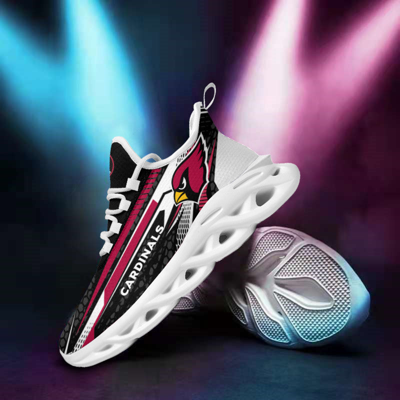 Ideafootwear Arizona Cardinals NFL Max Soul Shoes Sneakers For Men And Women