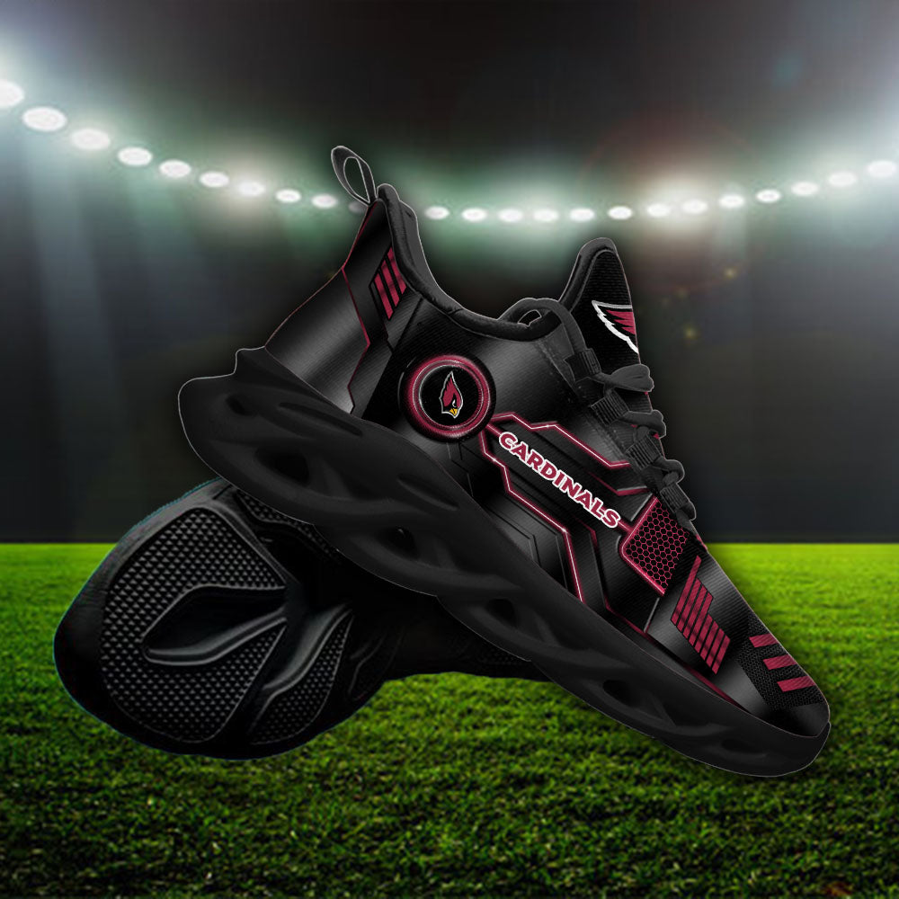 Ideafootwear Arizona Cardinals NFL Max Soul Shoes Sneakers For Men And Women
