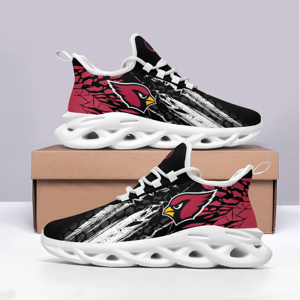 Ideafootwear Arizona Cardinals NFL Max Soul Shoes Sneakers For Men And Women