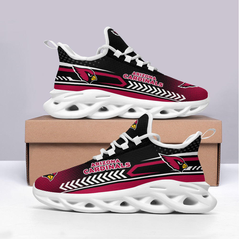 Ideafootwear Arizona Cardinals NFL Max Soul Shoes Sneakers For Men And Women