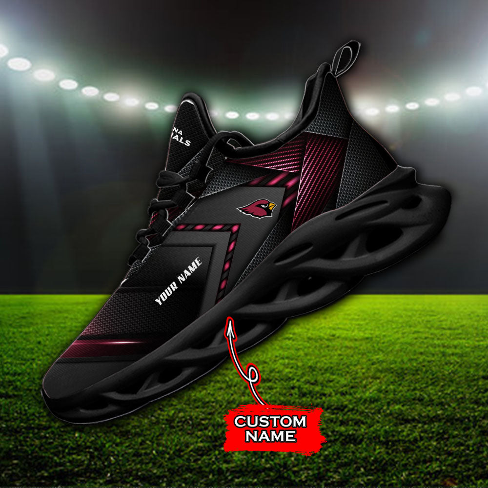 Ideafootwear Arizona Cardinals NFL Max Soul Shoes Sneakers For Men And Women