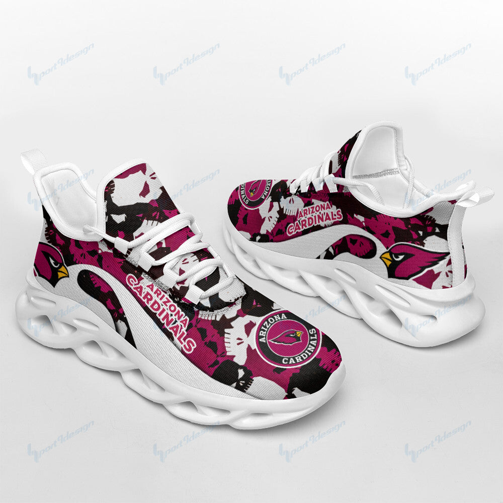 Ideafootwear Arizona Cardinals NFL Max Soul Shoes Sneakers For Men And Women