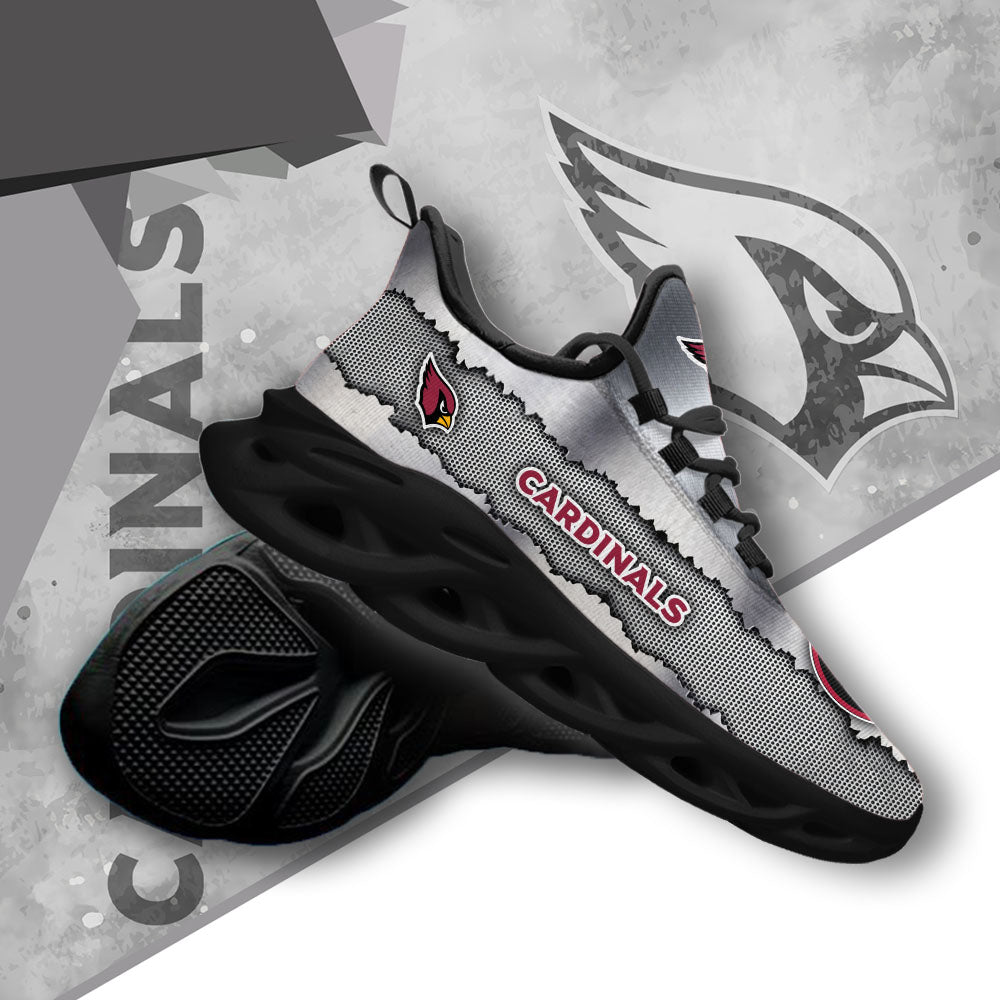 Ideafootwear Arizona Cardinals NFL Max Soul Shoes Sneakers For Men And Women