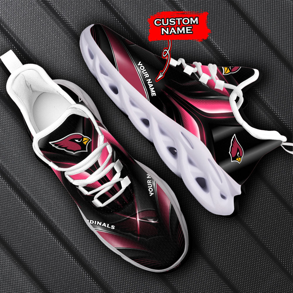 Ideafootwear Arizona Cardinals NFL Max Soul Shoes Sneakers For Men And Women
