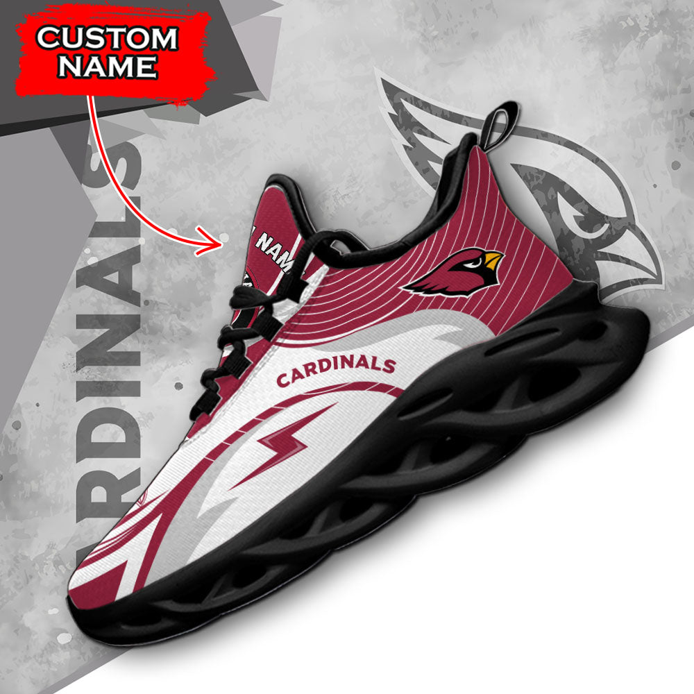 Ideafootwear Arizona Cardinals NFL Max Soul Shoes Sneakers For Men And Women