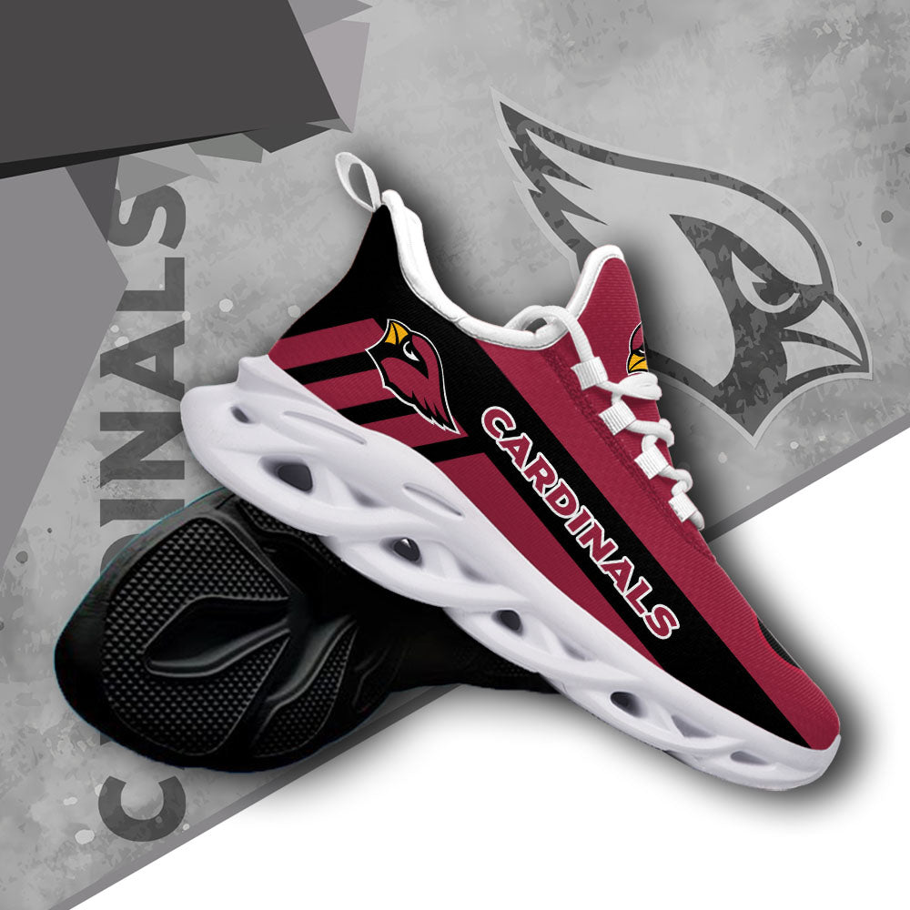 Ideafootwear Arizona Cardinals NFL Max Soul Shoes Sneakers For Men And Women
