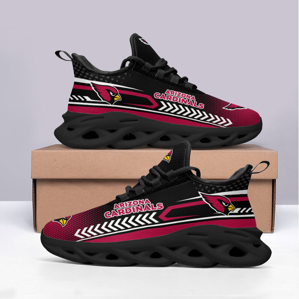 Ideafootwear Arizona Cardinals NFL Max Soul Shoes Sneakers For Men And Women