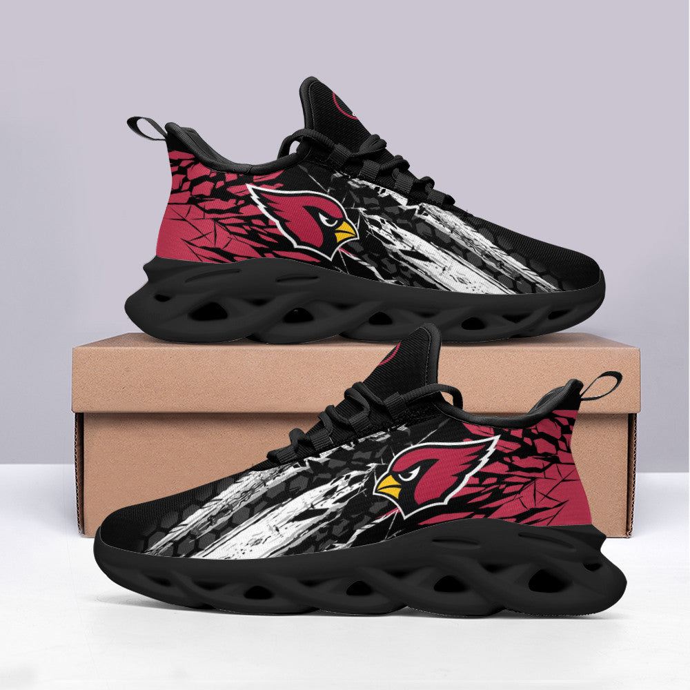 Ideafootwear Arizona Cardinals NFL Max Soul Shoes Sneakers For Men And Women