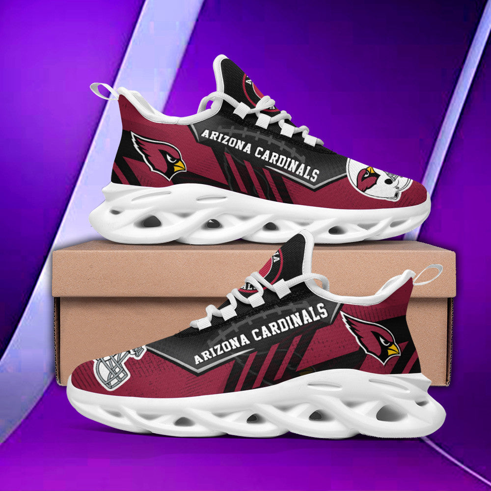 Ideafootwear Arizona Cardinals NFL Max Soul Shoes Sneakers For Men And Women
