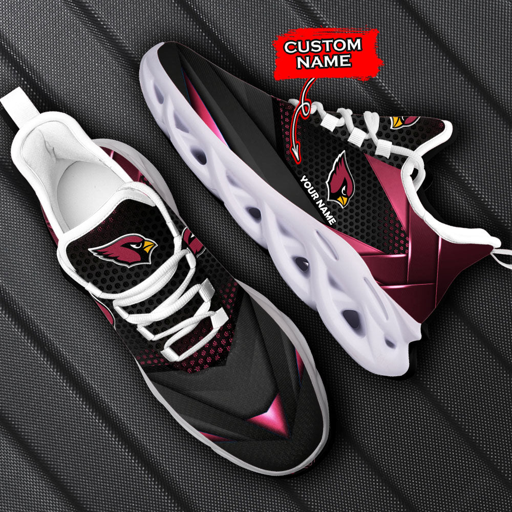 Ideafootwear Arizona Cardinals NFL Max Soul Shoes Sneakers For Men And Women