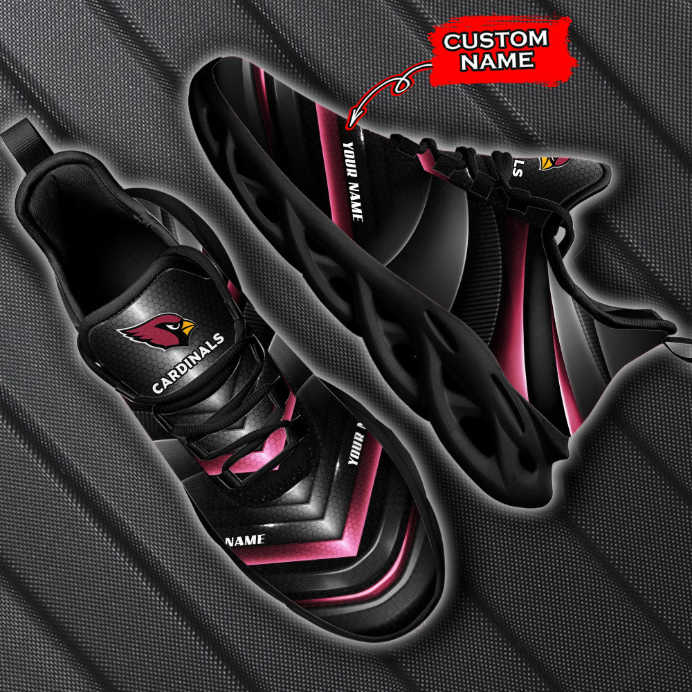 Ideafootwear Arizona Cardinals NFL Max Soul Shoes Sneakers For Men And Women
