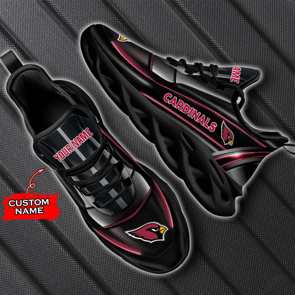 Ideafootwear Arizona Cardinals NFL Max Soul Shoes Sneakers For Men And Women
