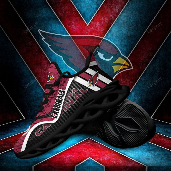 Ideafootwear Arizona Cardinals NFL Max Soul Shoes Sneakers For Men And Women