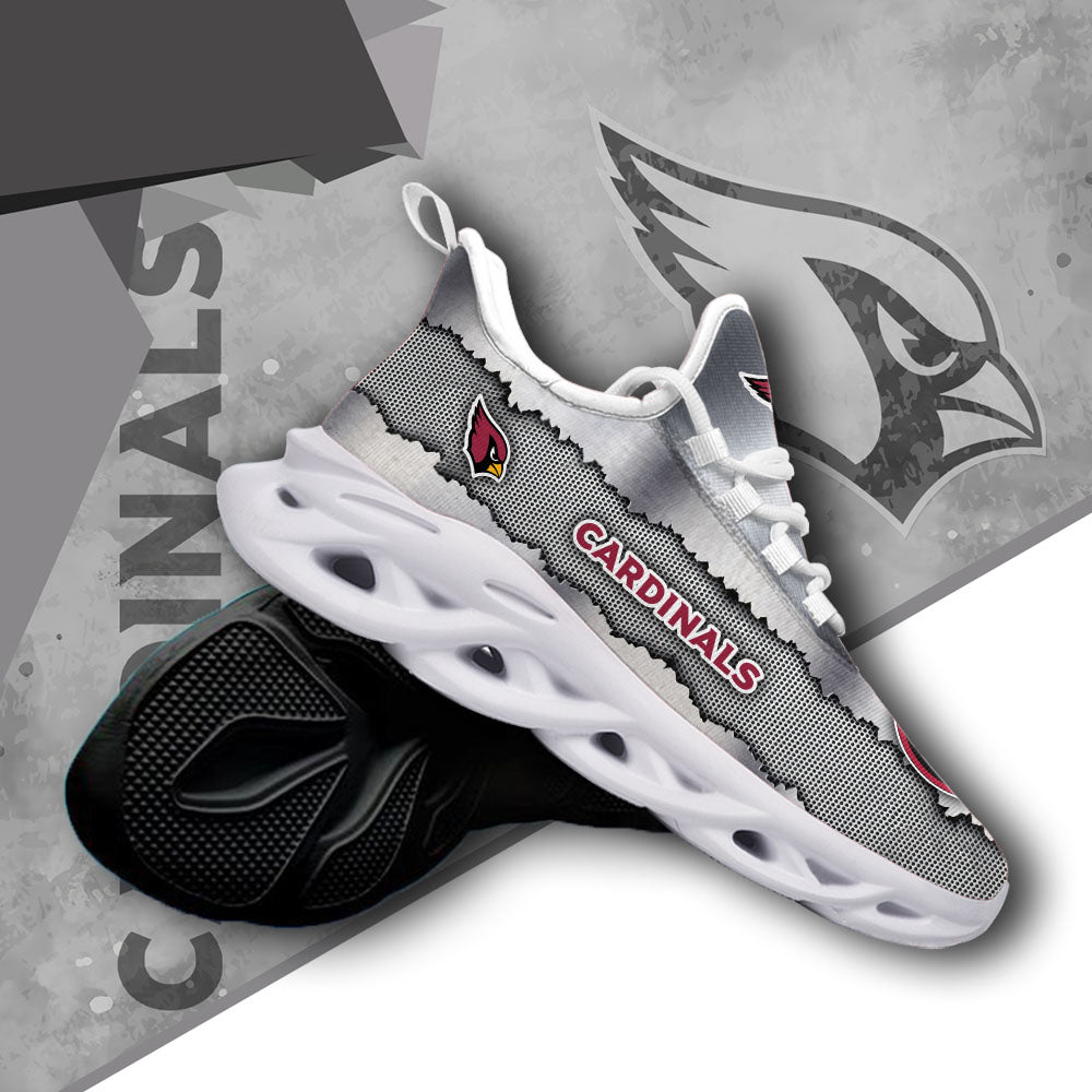 Ideafootwear Arizona Cardinals NFL Max Soul Shoes Sneakers For Men And Women