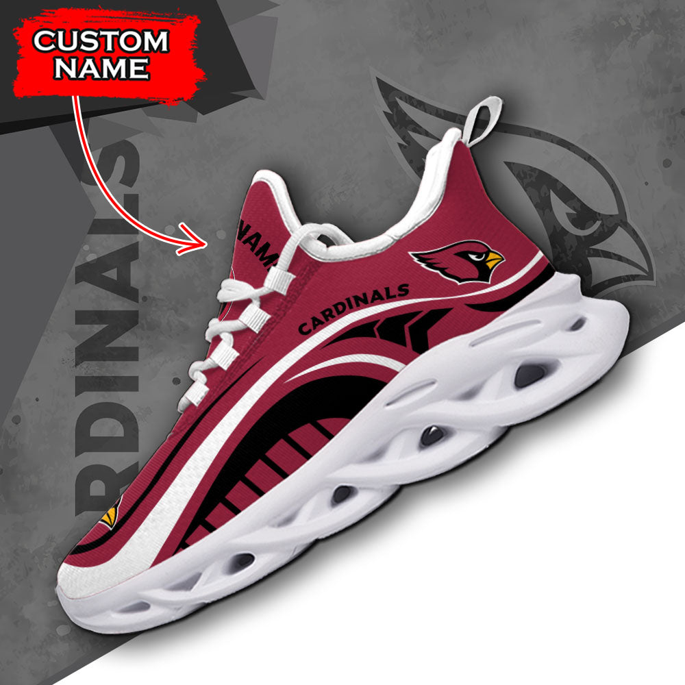 Ideafootwear Arizona Cardinals NFL Max Soul Shoes Sneakers For Men And Women