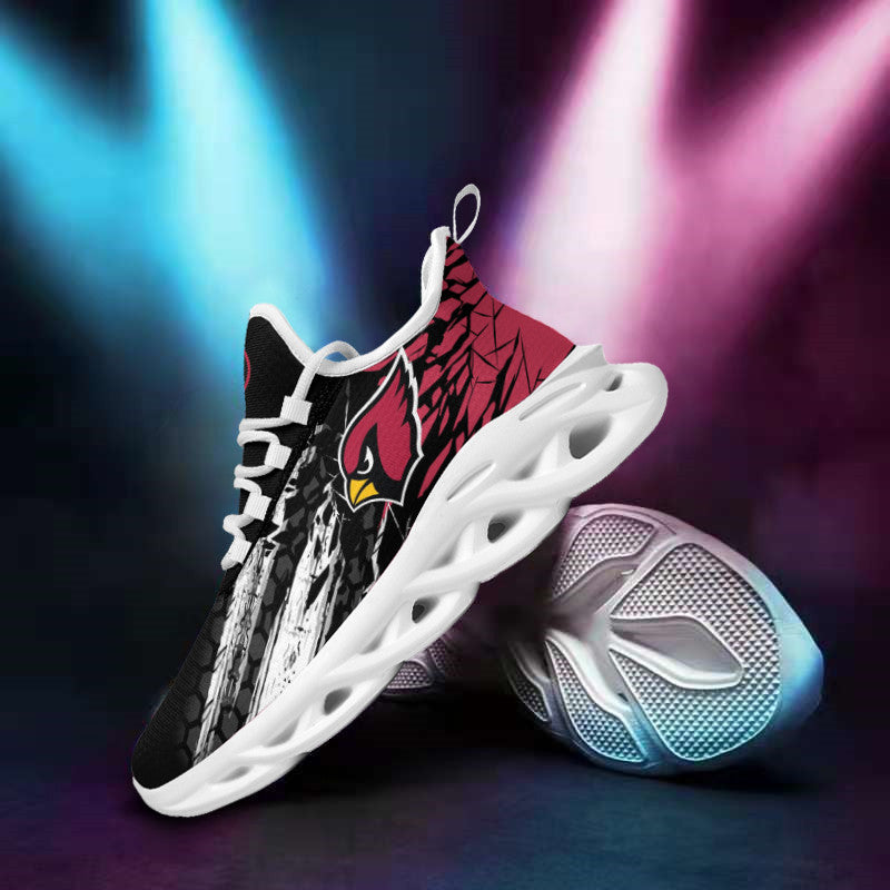 Ideafootwear Arizona Cardinals NFL Max Soul Shoes Sneakers For Men And Women