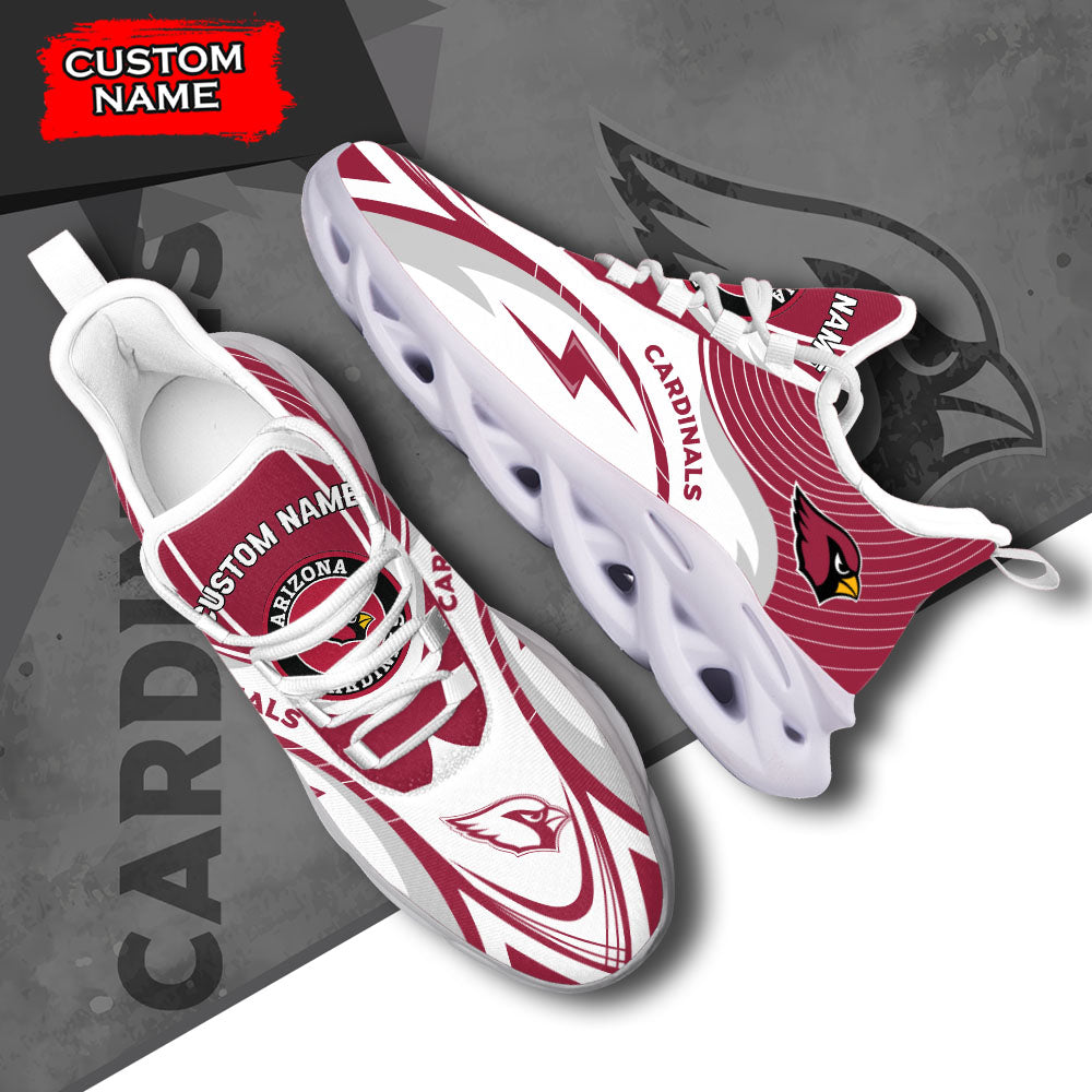 Ideafootwear Arizona Cardinals NFL Max Soul Shoes Sneakers For Men And Women