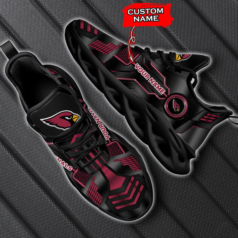 Ideafootwear Arizona Cardinals NFL Max Soul Shoes Sneakers For Men And Women