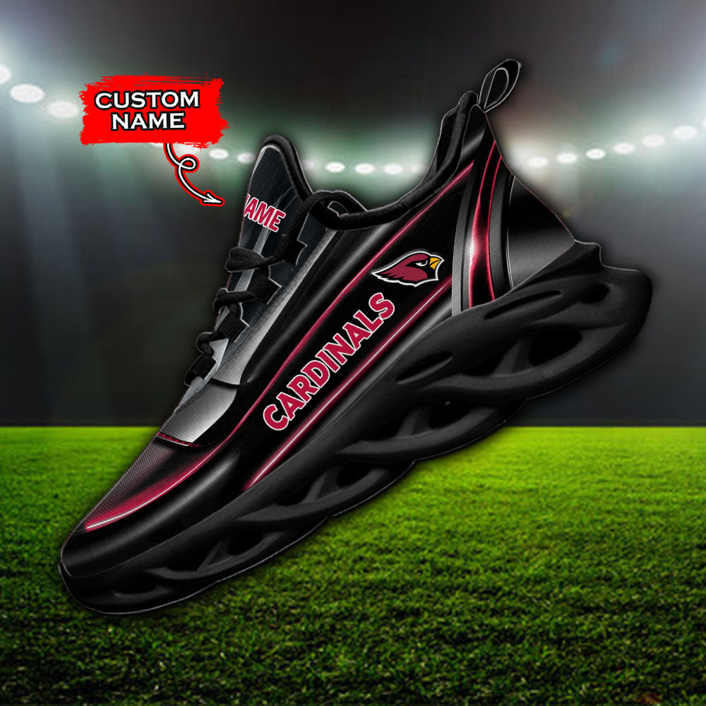 Ideafootwear Arizona Cardinals NFL Max Soul Shoes Sneakers For Men And Women