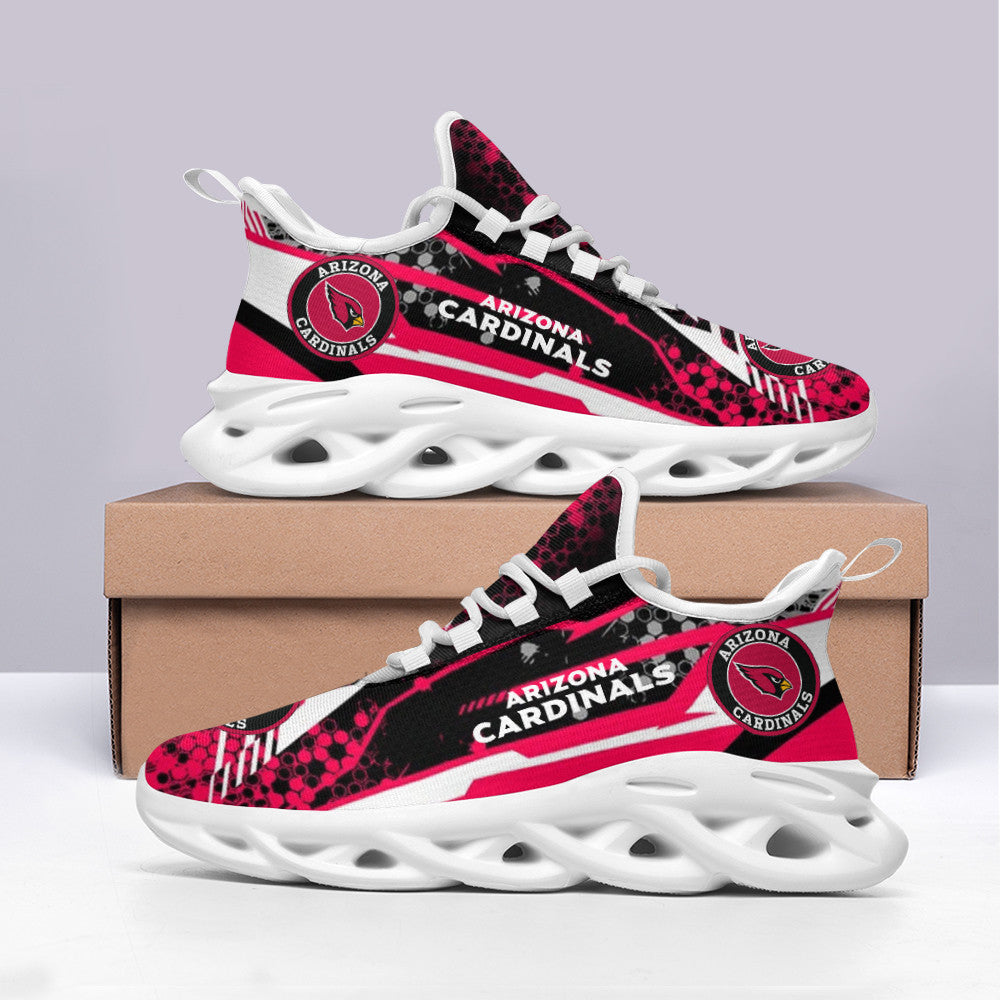 Ideafootwear Arizona Cardinals NFL Max Soul Shoes Sneakers For Men And Women