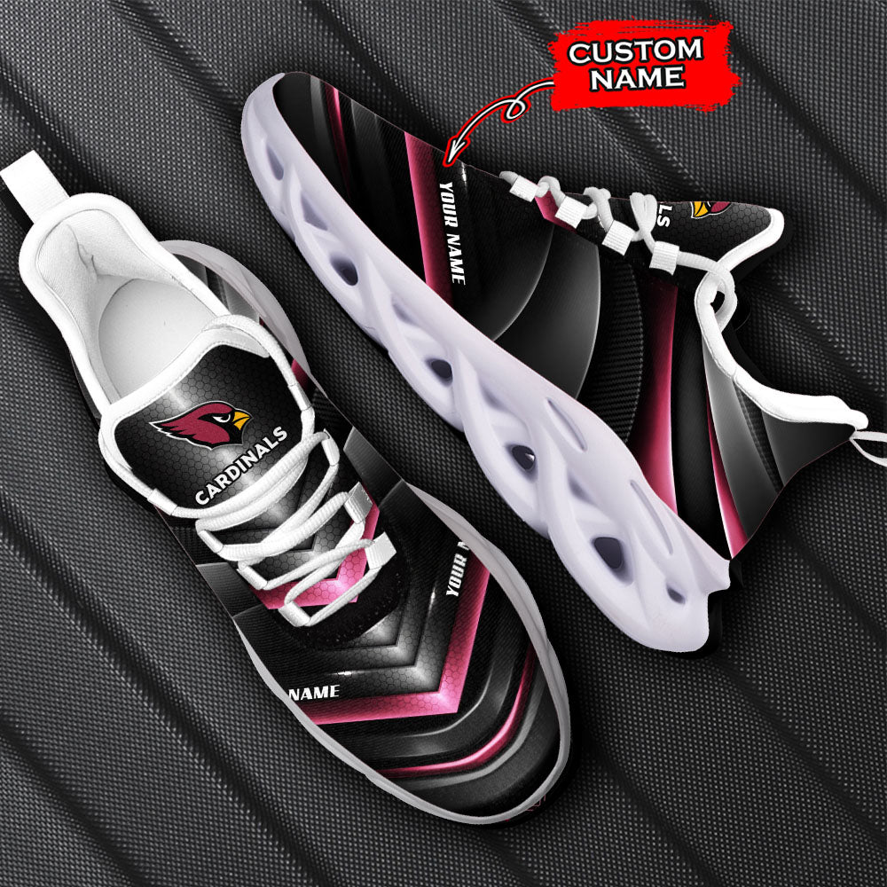 Ideafootwear Arizona Cardinals NFL Max Soul Shoes Sneakers For Men And Women