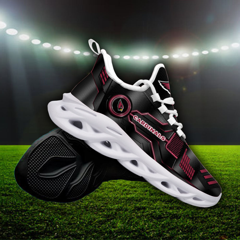 Ideafootwear Arizona Cardinals NFL Max Soul Shoes Sneakers For Men And Women