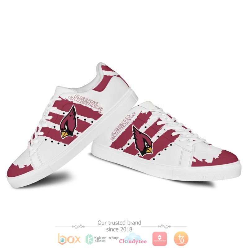 Ideafootwear Arizona Cardinals Skate Stan Shoes Sneakes For Men And Women