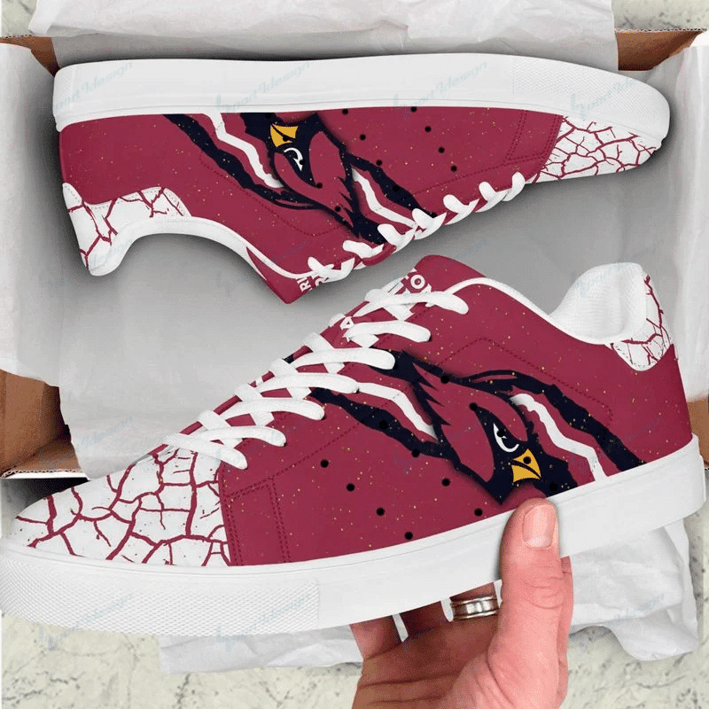 Ideafootwear Arizona Cardinals Skate Stan Shoes Sneakes For Men And Women