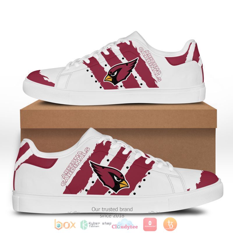 Ideafootwear Arizona Cardinals Skate Stan Shoes Sneakes For Men And Women