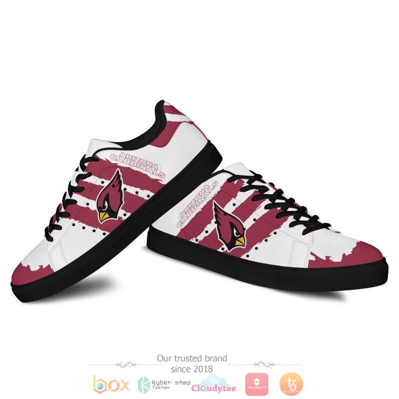 Ideafootwear Arizona Cardinals Skate Stan Shoes Sneakes For Men And Women
