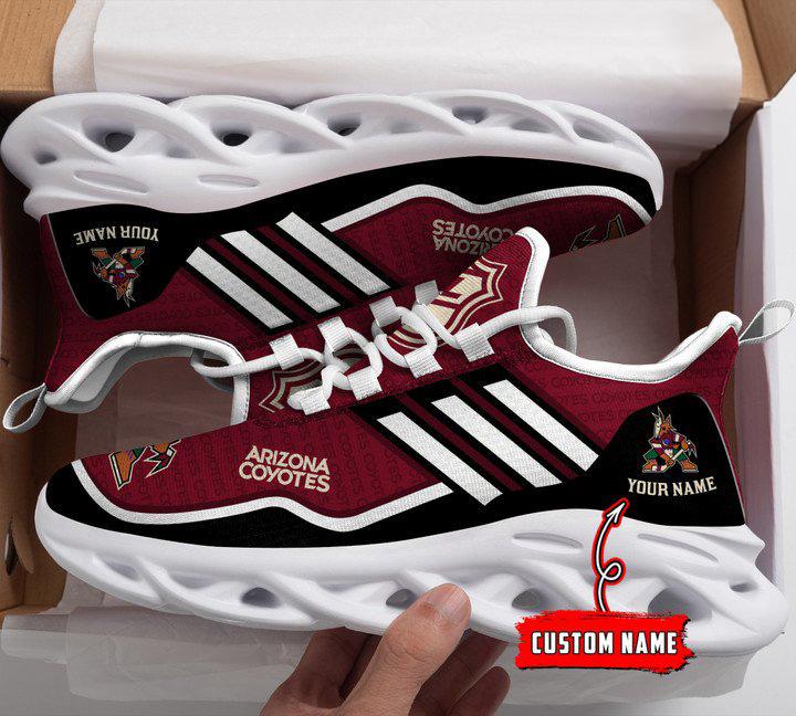 Ideafootwear Arizona Coyotes Max Soul Shoes Sneakers For Men And Women