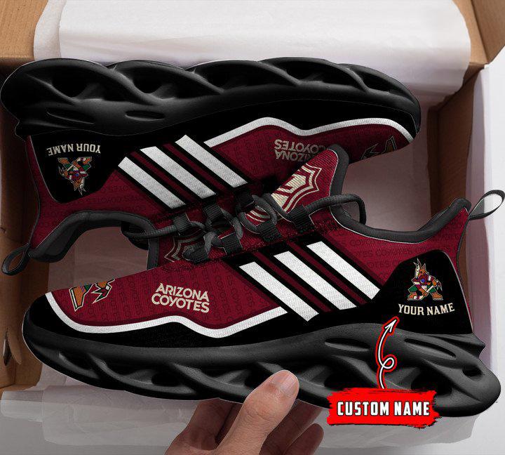 Ideafootwear Arizona Coyotes Max Soul Shoes Sneakers For Men And Women