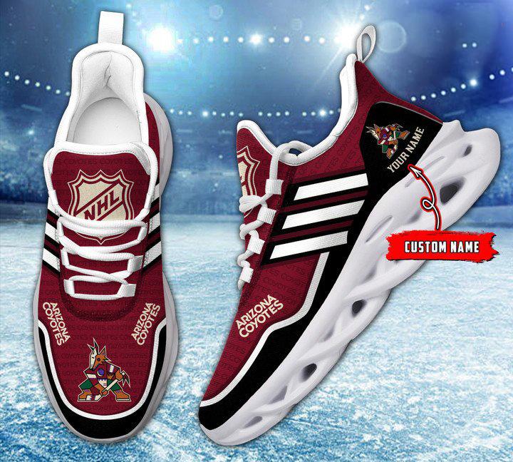 Ideafootwear Arizona Coyotes Max Soul Shoes Sneakers For Men And Women