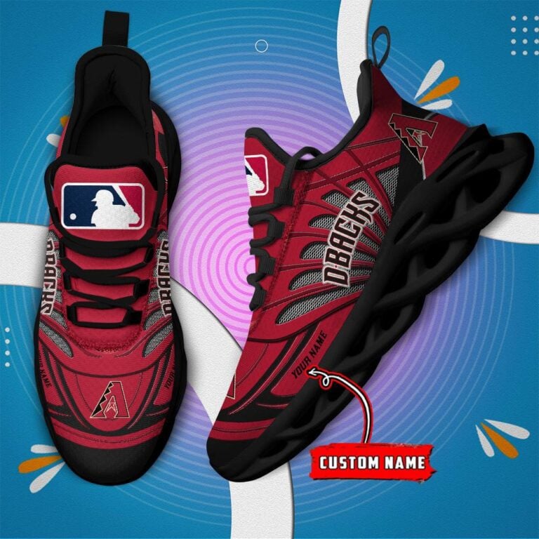 Ideafootwear Arizona Diamondbacks Max Soul Shoes Sneakers For Men And Women