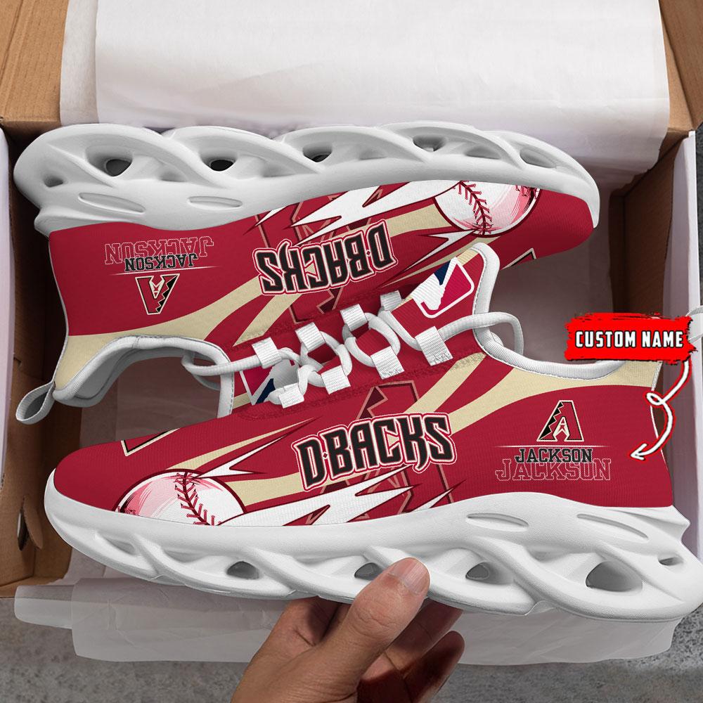 Ideafootwear Arizona Diamondbacks Max Soul Shoes Sneakers For Men And Women
