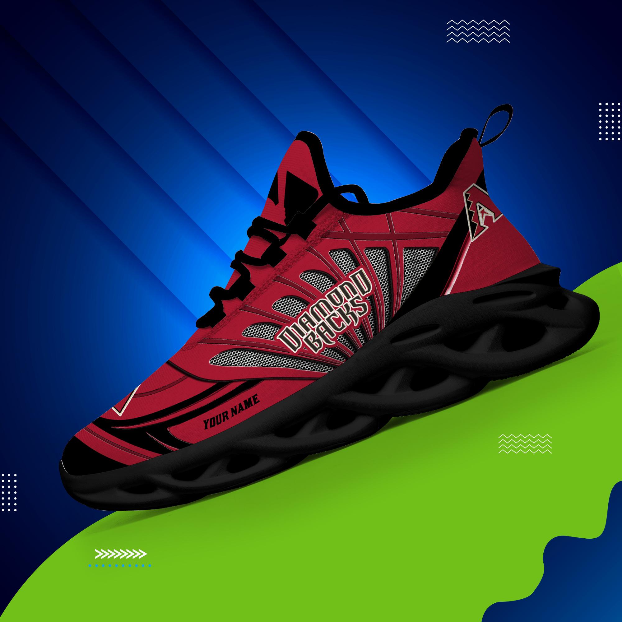 Ideafootwear Arizona Diamondbacks Max Soul Shoes Sneakers For Men And Women