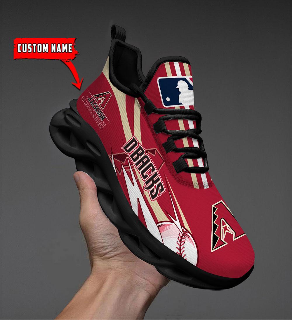 Ideafootwear Arizona Diamondbacks Max Soul Shoes Sneakers For Men And Women