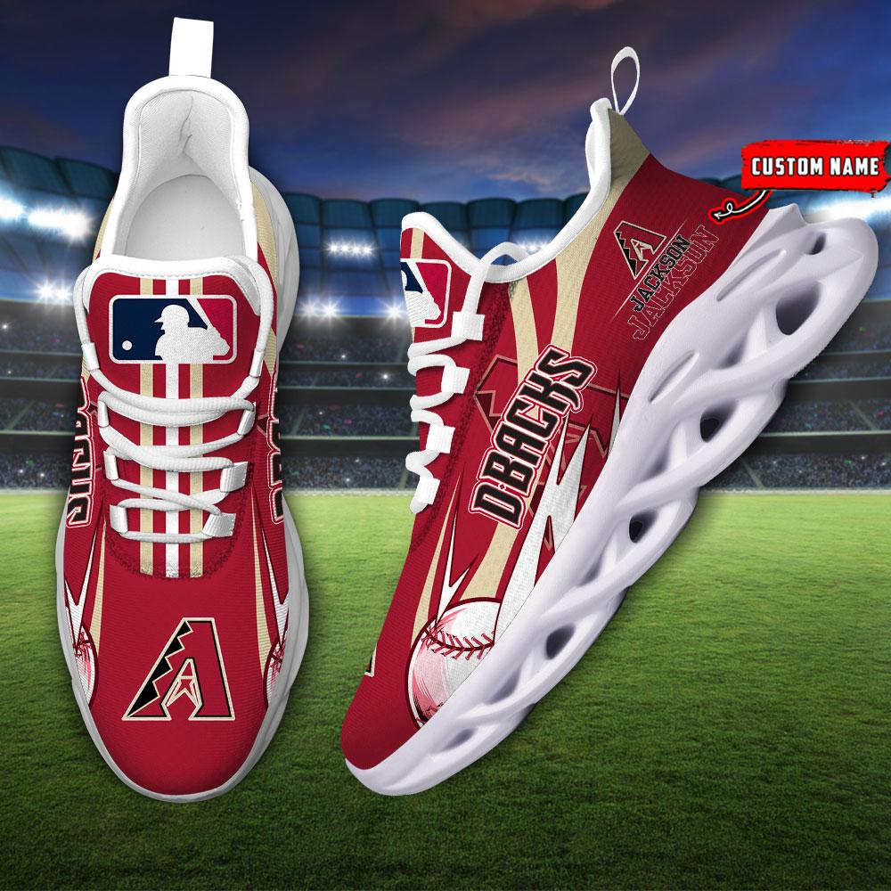 Ideafootwear Arizona Diamondbacks Max Soul Shoes Sneakers For Men And Women