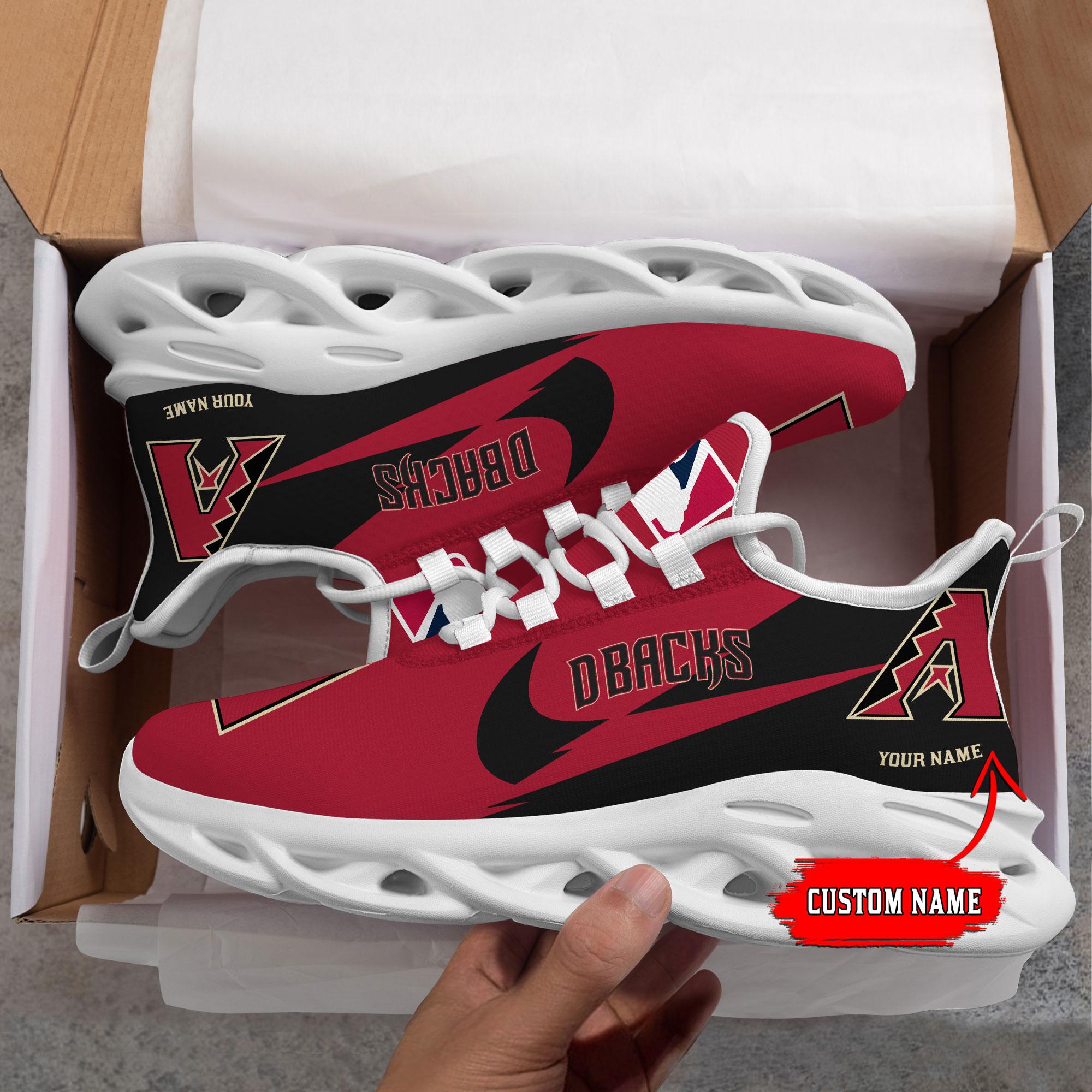 Ideafootwear Arizona Diamondbacks Max Soul Shoes Sneakers For Men And Women