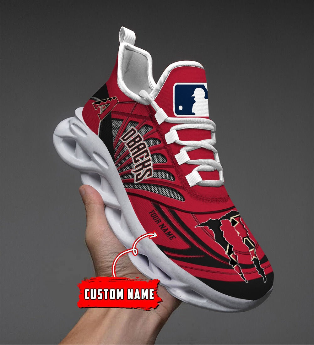 Ideafootwear Arizona Diamondbacks MLB Max Soul Shoes Sneakers For Men And Women