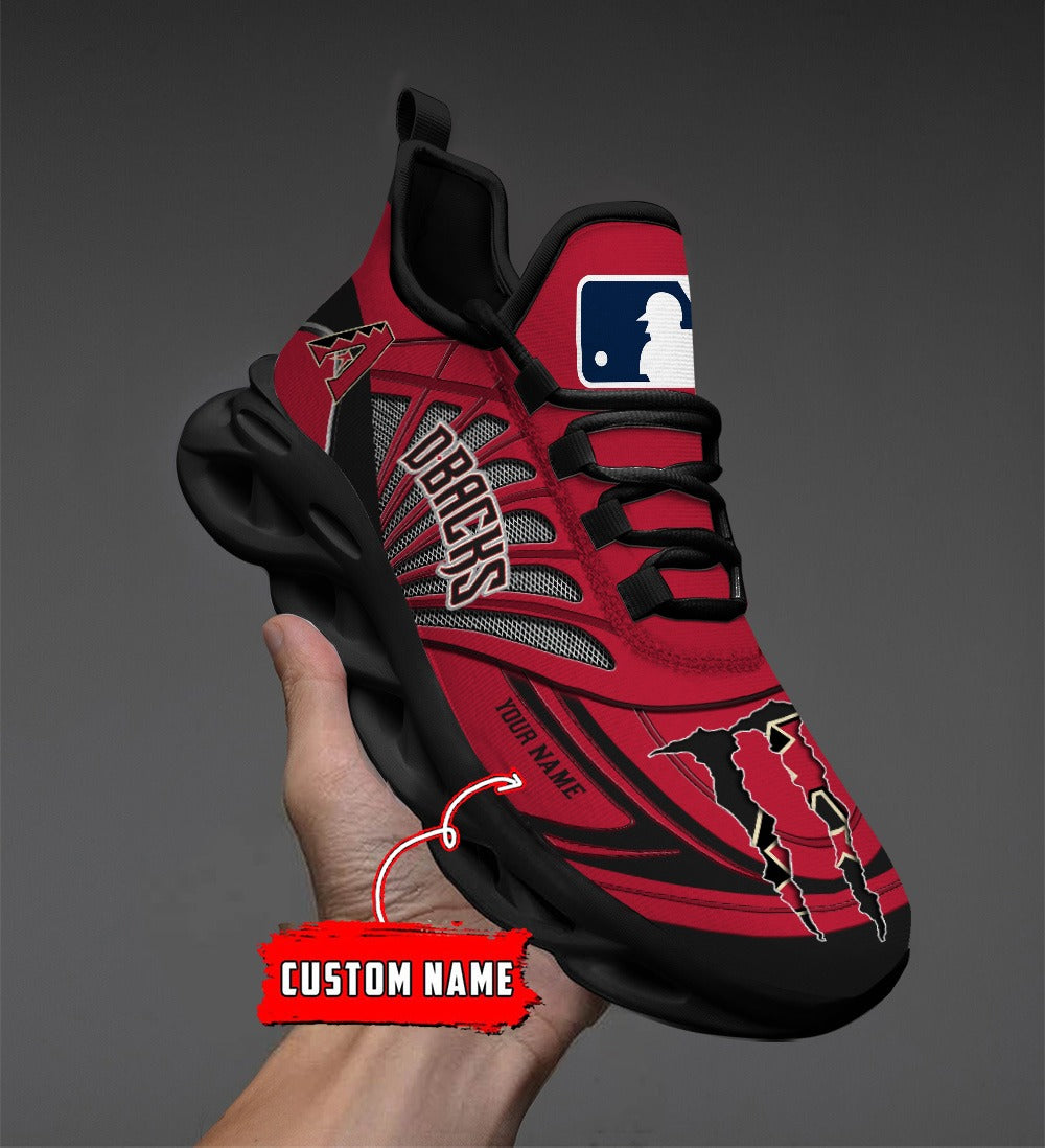 Ideafootwear Arizona Diamondbacks MLB Max Soul Shoes Sneakers For Men And Women