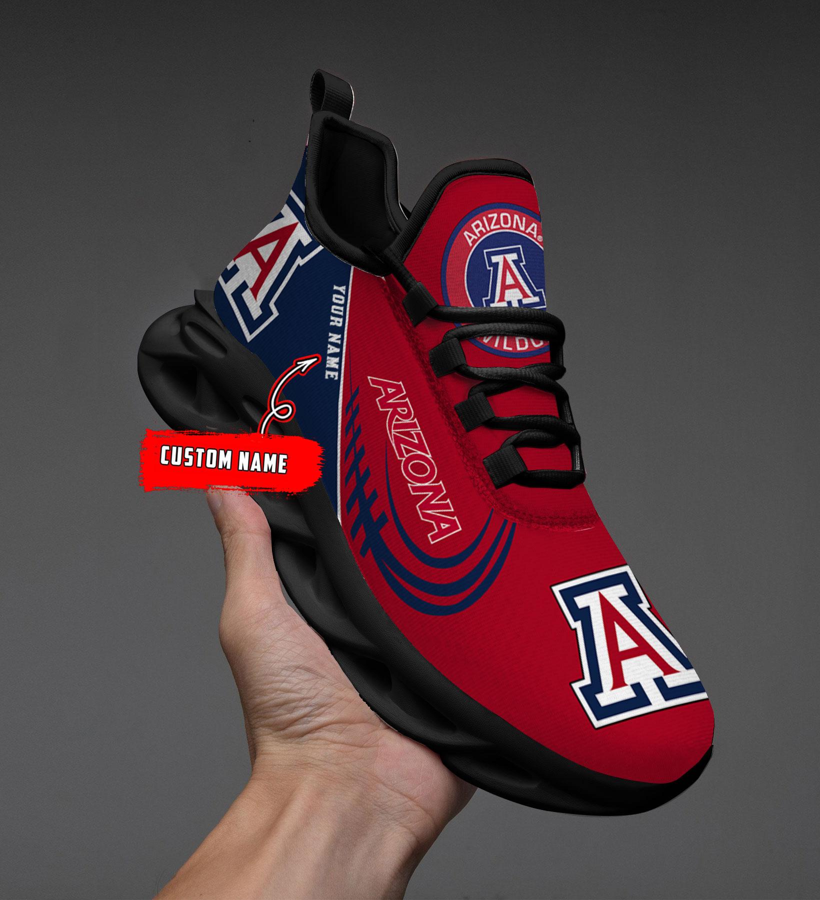 Ideafootwear Arizona Wildcats Max Soul Shoes Sneakers For Men And Women