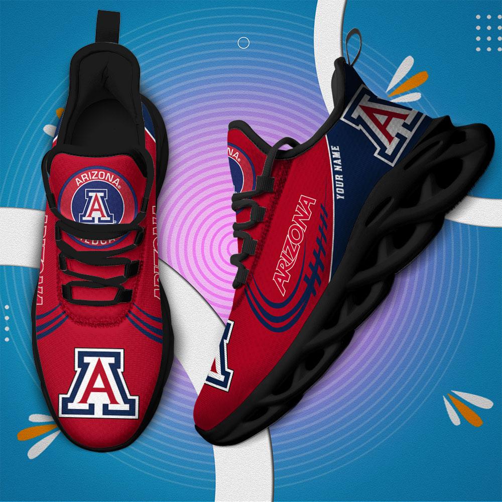 Ideafootwear Arizona Wildcats Max Soul Shoes Sneakers For Men And Women