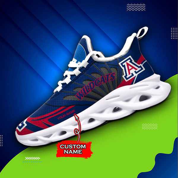 Ideafootwear Arizona Wildcats NCAA Max Soul Shoes Sneakers For Men And Women