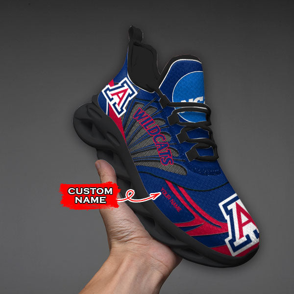 Ideafootwear Arizona Wildcats NCAA Max Soul Shoes Sneakers For Men And Women