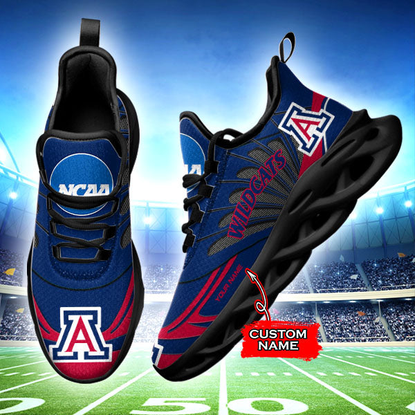 Ideafootwear Arizona Wildcats NCAA Max Soul Shoes Sneakers For Men And Women